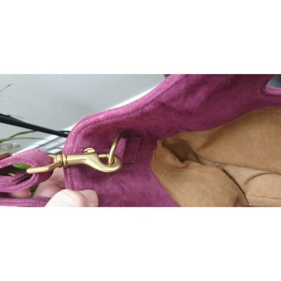 ceri hoover - classic tote - medium sized bag - juniper suede leather - Picture 12 of 16